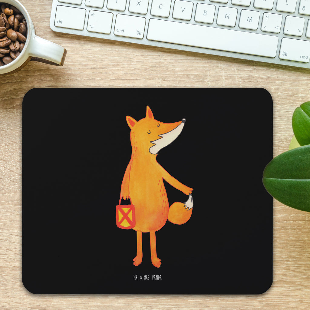 Mauspad Fuchs Laterne Mousepad, Computer zubehör, Büroausstattung, PC Zubehör, Arbeitszimmer, Mauspad, Einzigartiges Mauspad, Designer Mauspad, Fuchs, Füchse, Spruch trösten, Liebeskummer Spruch, Laterne, Sankt Martin, Laternenumzug, Aufmuntern, Cäsar Otto Hugo Flaischlen