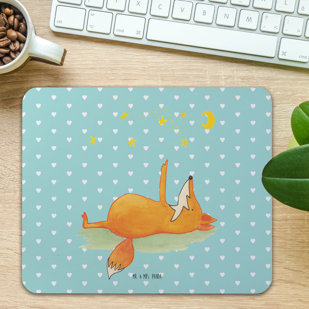 Mauspad Fuchs Sterne Mousepad, Computer zubehör, Büroausstattung, PC Zubehör, Arbeitszimmer, Mauspad, Einzigartiges Mauspad, Designer Mauspad, Fuchs, Füchse, tröstende Worte, Spruch positiv, Spruch schön, Romantik, Always Look on the Bright Side of Life