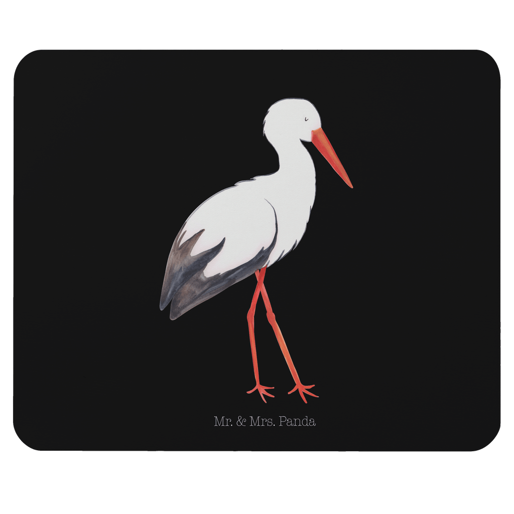 Mauspad Storch Mousepad, Computer zubehör, Büroausstattung, PC Zubehör, Arbeitszimmer, Mauspad, Einzigartiges Mauspad, Designer Mauspad, Tiermotive, Gute Laune, lustige Sprüche, Tiere, Storch, Störche, Schwangerschaft, Geburt, Mutter, Mütter, Mutter werden, Schwanger, Babybauch, Baby