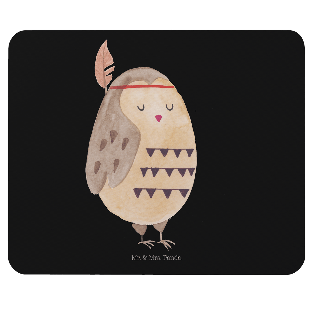 Mauspad Eule Federschmuck Mousepad, Computer zubehör, Büroausstattung, PC Zubehör, Arbeitszimmer, Mauspad, Einzigartiges Mauspad, Designer Mauspad, Eule, Eule Deko, Owl, Das Leben ist ein Abenteuer, Reisespruch, Federschmuck, Dekoration