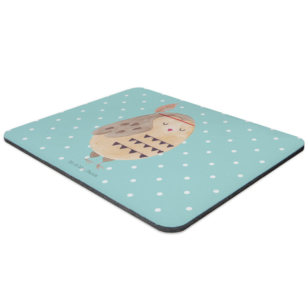 Mauspad Eule Federschmuck Mousepad, Computer zubehör, Büroausstattung, PC Zubehör, Arbeitszimmer, Mauspad, Einzigartiges Mauspad, Designer Mauspad, Eule, Eule Deko, Owl, Das Leben ist ein Abenteuer, Reisespruch, Federschmuck, Dekoration