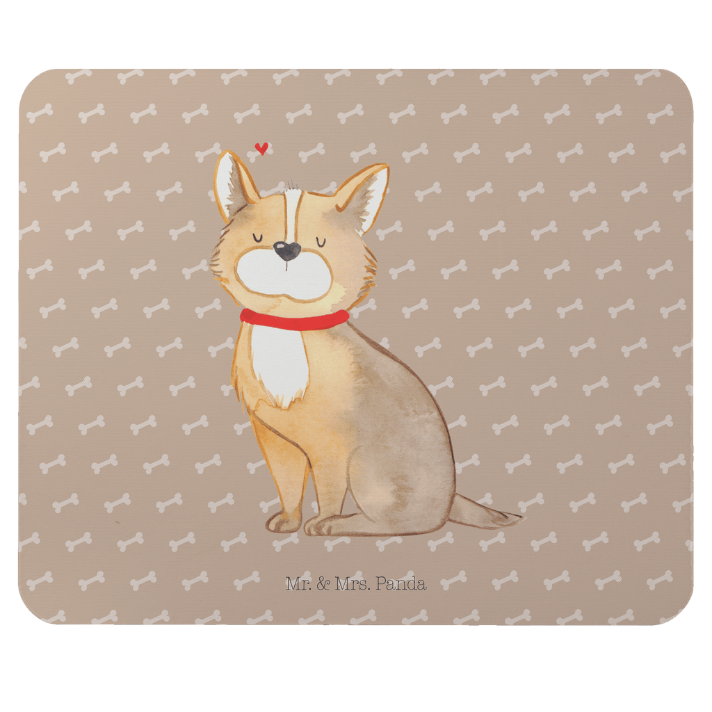 Mauspad Hundeglück Mousepad, Computer zubehör, Büroausstattung, PC Zubehör, Arbeitszimmer, Mauspad, Einzigartiges Mauspad, Designer Mauspad, Hund, Hundemotiv, Haustier, Hunderasse, Tierliebhaber, Hundebesitzer, Sprüche, Corgie, Hundeliebe, Spruch, Hundemama, Liebe