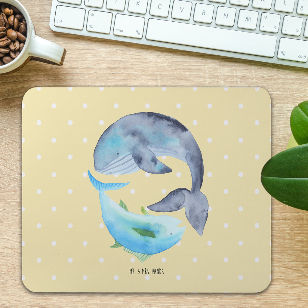 Mauspad Walfisch & Thunfisch Mousepad, Computer zubehör, Büroausstattung, PC Zubehör, Arbeitszimmer, Mauspad, Einzigartiges Mauspad, Designer Mauspad, Tiermotive, Gute Laune, lustige Sprüche, Tiere, Wal, Wahl, Tunfisch, Wortwitz lustig, Spruch lustig, Flachwitz, Witz, Spruch des Tages, Flachwitz Geschenk