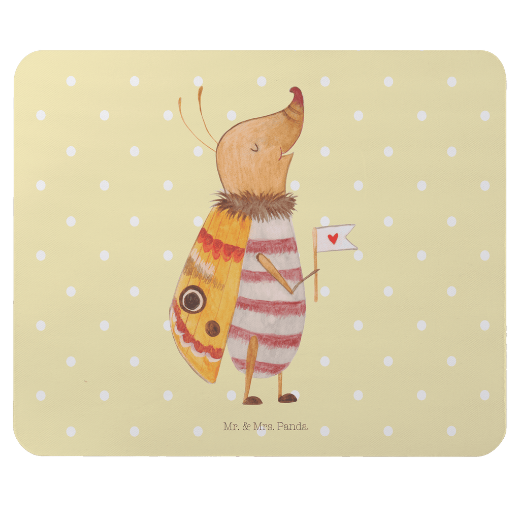 Mauspad Nachtfalter mit Fähnchen Mousepad, Computer zubehör, Büroausstattung, PC Zubehör, Arbeitszimmer, Mauspad, Einzigartiges Mauspad, Designer Mauspad, Tiermotive, Gute Laune, lustige Sprüche, Tiere, Nachtfalter, Käfer, Spruch lustig, Spruch witzig, süß, niedlich, Küche Deko, Was kostet die Welt