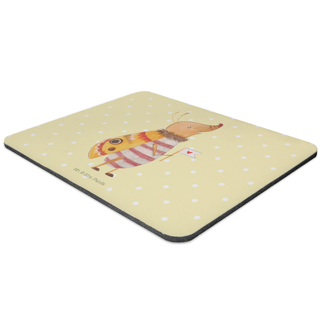 Mauspad Nachtfalter mit Fähnchen Mousepad, Computer zubehör, Büroausstattung, PC Zubehör, Arbeitszimmer, Mauspad, Einzigartiges Mauspad, Designer Mauspad, Tiermotive, Gute Laune, lustige Sprüche, Tiere, Nachtfalter, Käfer, Spruch lustig, Spruch witzig, süß, niedlich, Küche Deko, Was kostet die Welt
