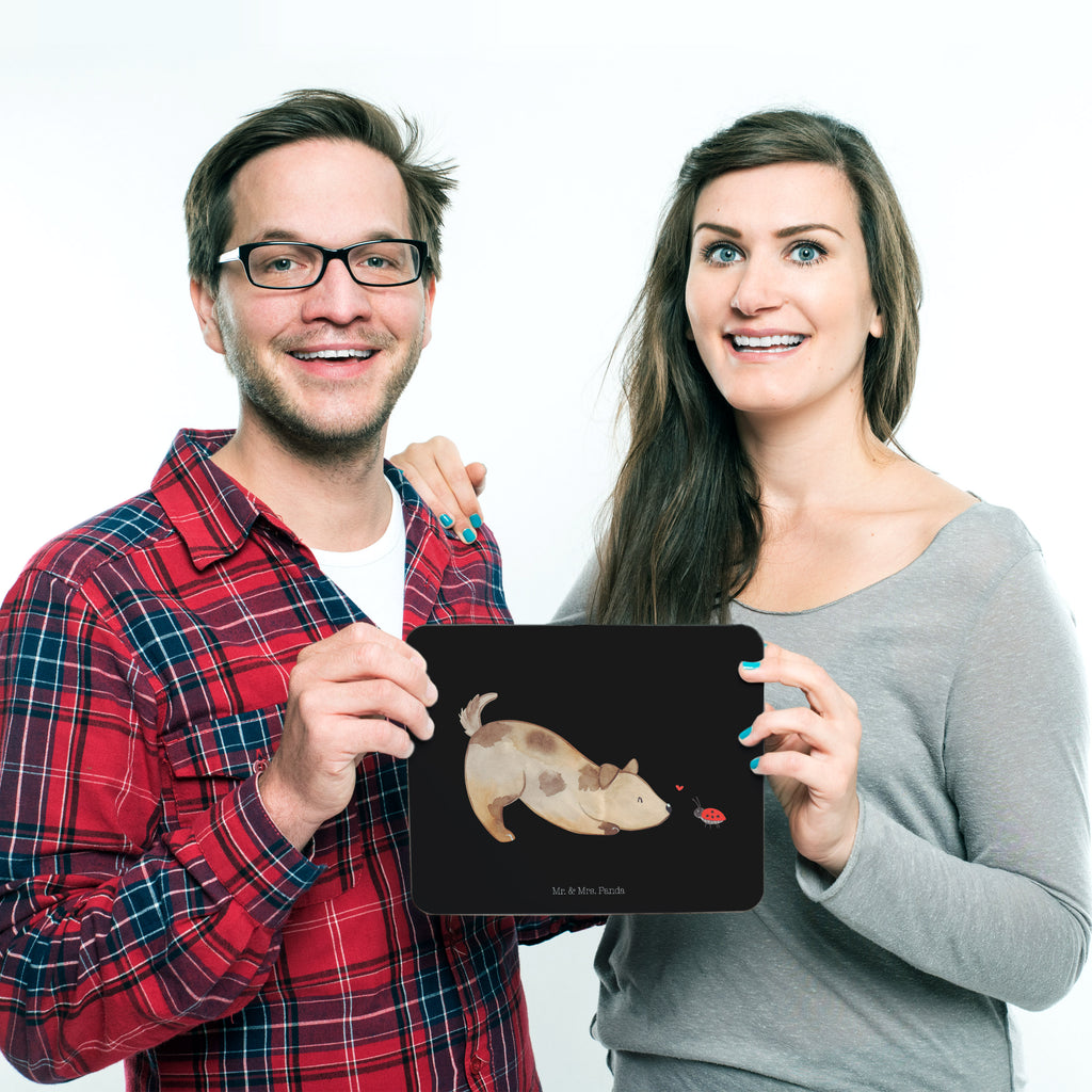 Mauspad Hund Marienkäfer Mousepad, Computer zubehör, Büroausstattung, PC Zubehör, Arbeitszimmer, Mauspad, Einzigartiges Mauspad, Designer Mauspad, Hund, Hundemotiv, Haustier, Hunderasse, Tierliebhaber, Hundebesitzer, Sprüche, Hunde, Hundespruch, Marienkäfer, Mischling, Mischlinghund