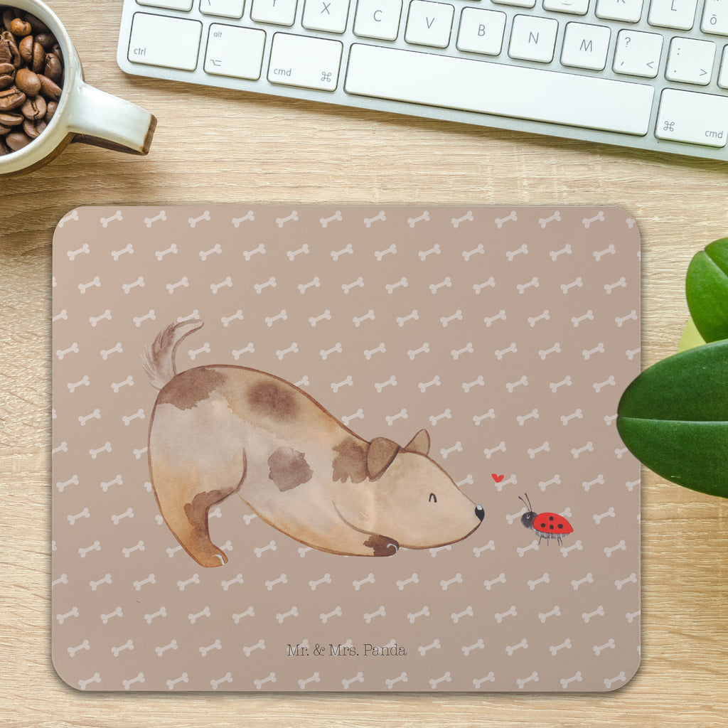 Mauspad Hund Marienkäfer Mousepad, Computer zubehör, Büroausstattung, PC Zubehör, Arbeitszimmer, Mauspad, Einzigartiges Mauspad, Designer Mauspad, Hund, Hundemotiv, Haustier, Hunderasse, Tierliebhaber, Hundebesitzer, Sprüche, Hunde, Hundespruch, Marienkäfer, Mischling, Mischlinghund