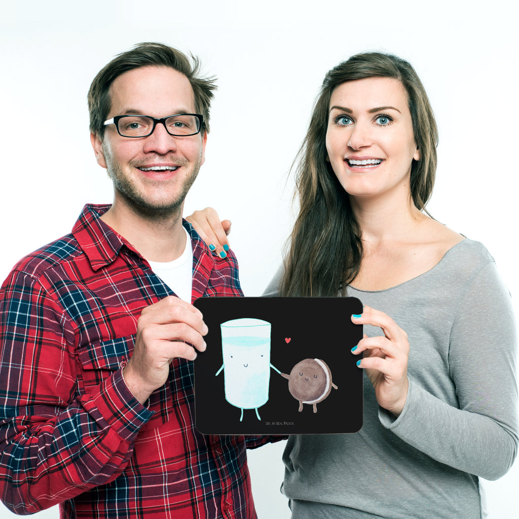 Mauspad Milch & Keks Mousepad, Computer zubehör, Büroausstattung, PC Zubehör, Arbeitszimmer, Mauspad, Einzigartiges Mauspad, Designer Mauspad, Tiermotive, Gute Laune, lustige Sprüche, Tiere, Milk, Cookie, Milch, Keks, Kekse, Kaffee, Einladung Frühstück, Motiv süß, romantisch, perfektes Paar