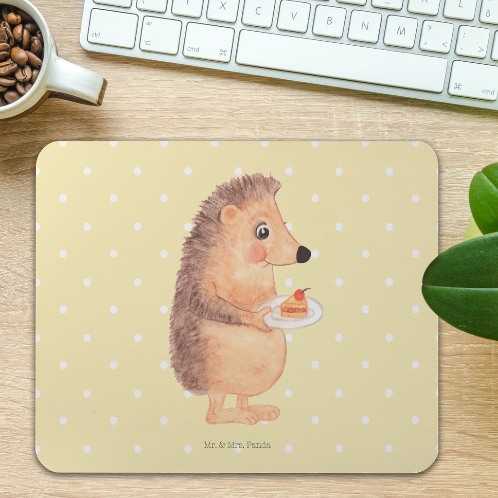 Mauspad Igel mit Kuchenstück Mousepad, Computer zubehör, Büroausstattung, PC Zubehör, Arbeitszimmer, Mauspad, Einzigartiges Mauspad, Designer Mauspad, Tiermotive, Gute Laune, lustige Sprüche, Tiere, Igel, Essen Spruch, Kuchen, Backen Geschenk, Kuchen backen, Einladung Party, Geburtstagskuchen, Torte