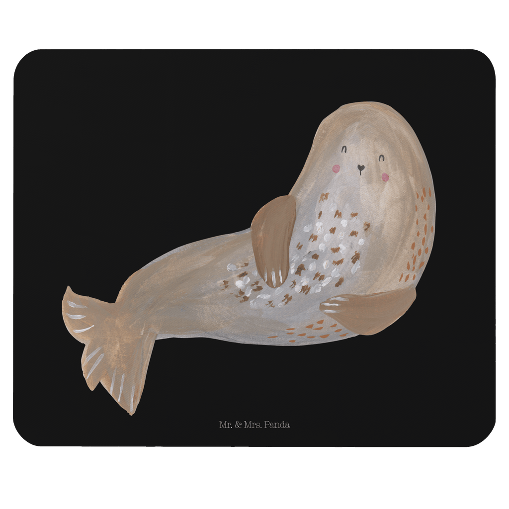 Mauspad Robbe lachend Mousepad, Computer zubehör, Büroausstattung, PC Zubehör, Arbeitszimmer, Mauspad, Einzigartiges Mauspad, Designer Mauspad, Tiermotive, Gute Laune, lustige Sprüche, Tiere, Robbe, Robben, Seehund, Strand, Meerestier, Ostsee, Nordsee