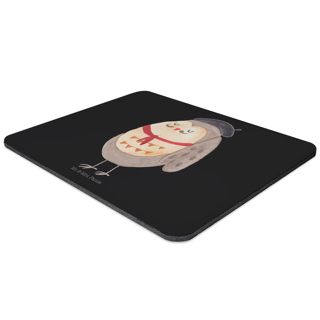 Mauspad Eule Französisch Mousepad, Computer zubehör, Büroausstattung, PC Zubehör, Arbeitszimmer, Mauspad, Einzigartiges Mauspad, Designer Mauspad, Eule, Eulen, Eule Deko, Owl, hibou, La vie est belle, das Leben ist schön, Spruch schön, Spruch Französisch, Frankreich
