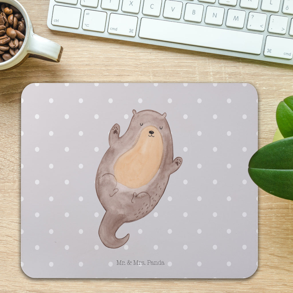 Mauspad Otter Umarmen Mousepad, Computer zubehör, Büroausstattung, PC Zubehör, Arbeitszimmer, Mauspad, Einzigartiges Mauspad, Designer Mauspad, Otter, Fischotter, Seeotter, Otter Seeotter See Otter