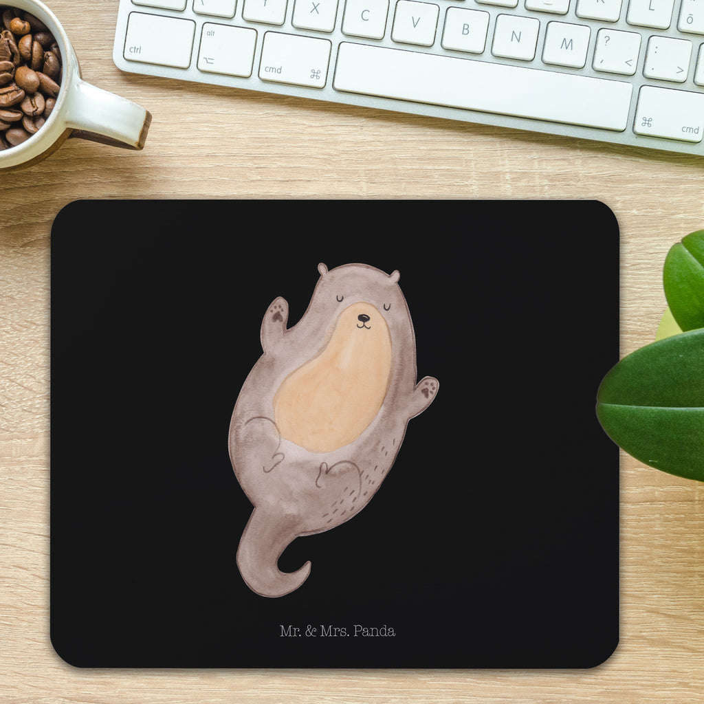 Mauspad Otter Umarmen Mousepad, Computer zubehör, Büroausstattung, PC Zubehör, Arbeitszimmer, Mauspad, Einzigartiges Mauspad, Designer Mauspad, Otter, Fischotter, Seeotter, Otter Seeotter See Otter
