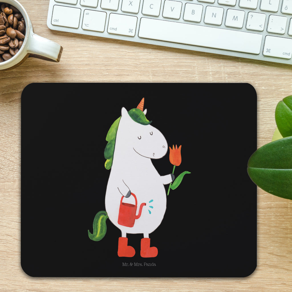 Mauspad Einhorn Gärtner Mousepad, Computer zubehör, Büroausstattung, PC Zubehör, Arbeitszimmer, Mauspad, Einzigartiges Mauspad, Designer Mauspad, Einhorn, Einhörner, Einhorn Deko, Pegasus, Unicorn, Luftballon, Gießkanne, Giesskanne, Lebenslust, Freude, Blume, Freundin, Garten, Stiefel