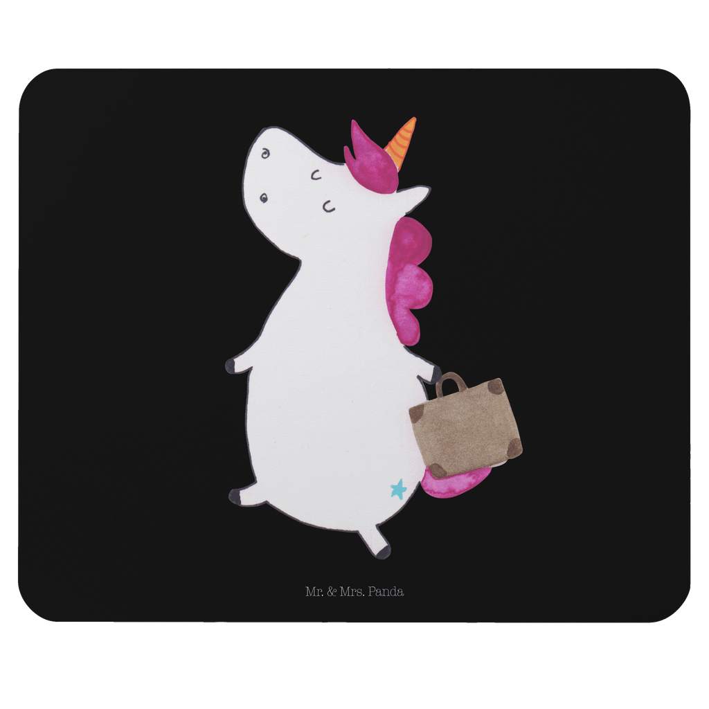 Mauspad Einhorn Koffer Mousepad, Computer zubehör, Büroausstattung, PC Zubehör, Arbeitszimmer, Mauspad, Einzigartiges Mauspad, Designer Mauspad, Einhorn, Einhörner, Einhorn Deko, Pegasus, Unicorn, unicorn, Koffer, Verreisen, Reise, Gepäck, Abenteuer, Erwachsen, Kind, albern, Spaß, lustig, witzig