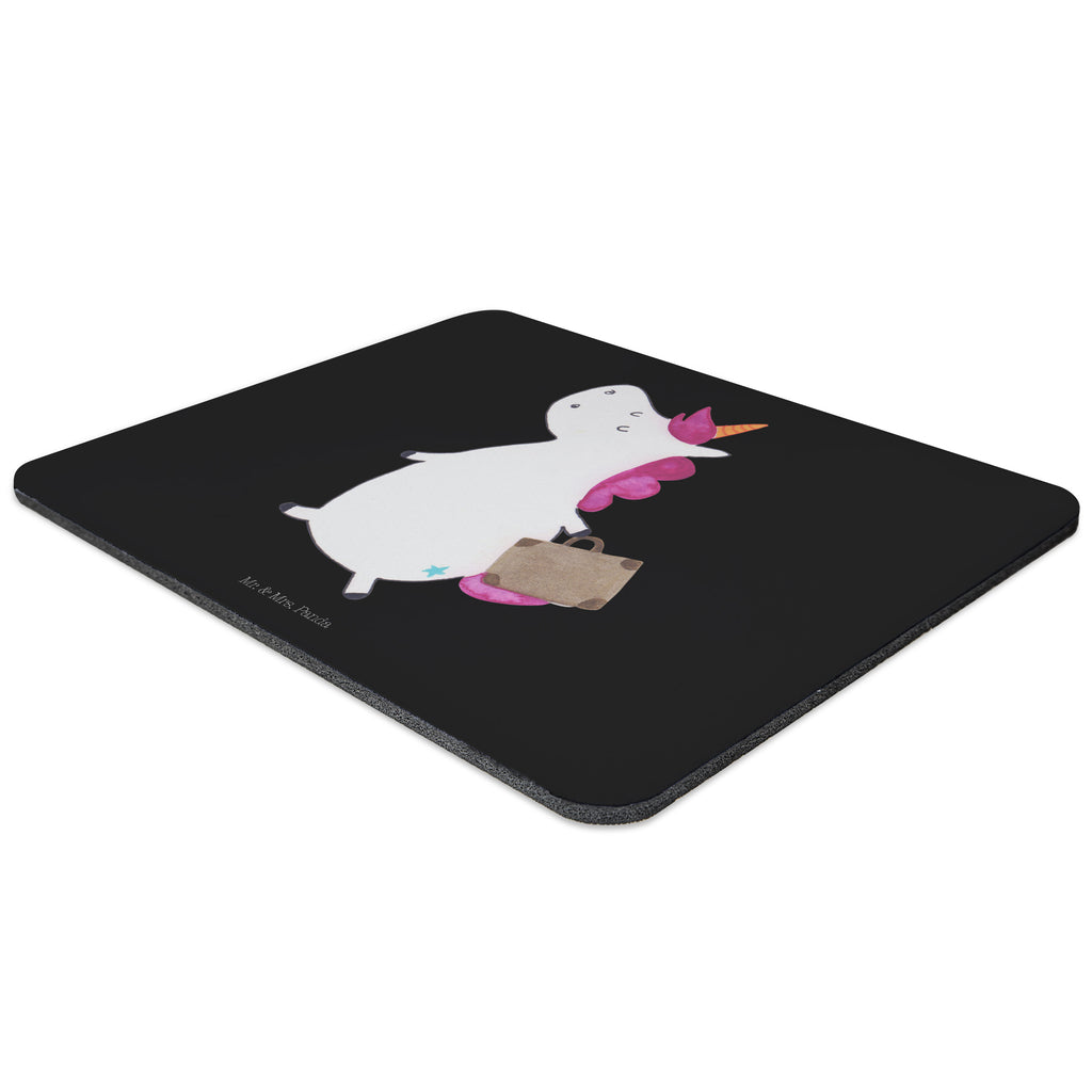 Mauspad Einhorn Koffer Mousepad, Computer zubehör, Büroausstattung, PC Zubehör, Arbeitszimmer, Mauspad, Einzigartiges Mauspad, Designer Mauspad, Einhorn, Einhörner, Einhorn Deko, Pegasus, Unicorn, unicorn, Koffer, Verreisen, Reise, Gepäck, Abenteuer, Erwachsen, Kind, albern, Spaß, lustig, witzig