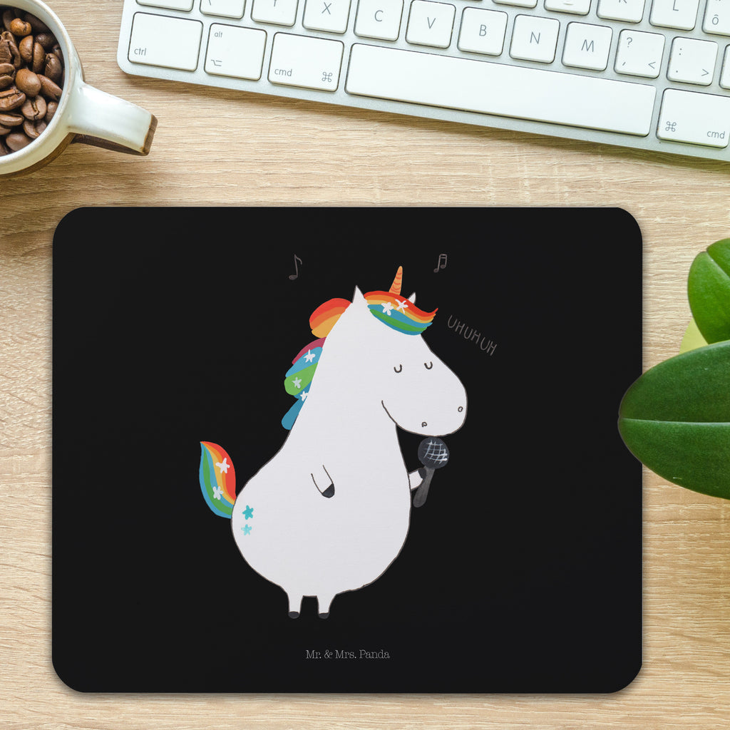 Mauspad Einhorn Sänger Mousepad, Computer zubehör, Büroausstattung, PC Zubehör, Arbeitszimmer, Mauspad, Einzigartiges Mauspad, Designer Mauspad, Einhorn, Einhörner, Einhorn Deko, Pegasus, Unicorn, Glitzer, Konfetti, Party, Geburtstag, Feier, Fest, Disco, Sängerin, Sänger, Freundin