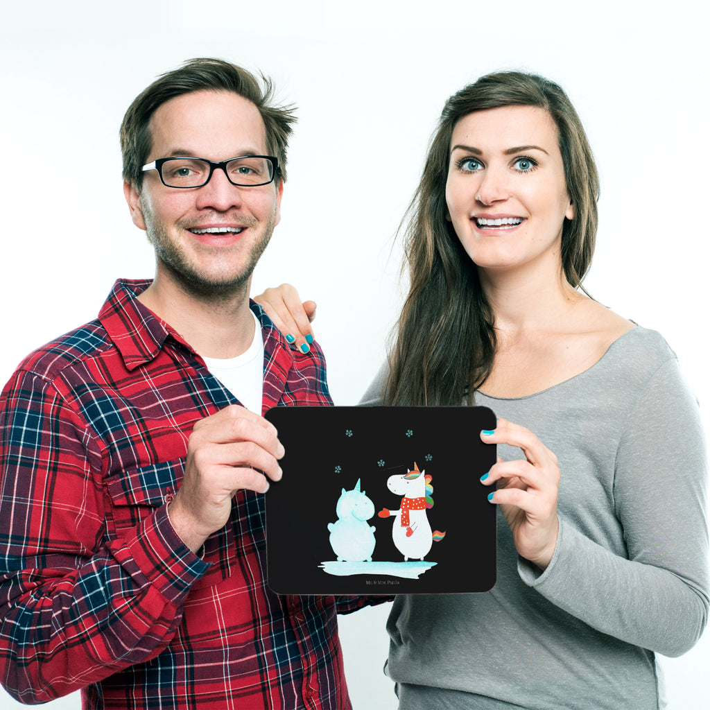 Mauspad Einhorn Schneemann Mousepad, Computer zubehör, Büroausstattung, PC Zubehör, Arbeitszimmer, Mauspad, Einzigartiges Mauspad, Designer Mauspad, Einhorn, Einhörner, Einhorn Deko, Pegasus, Unicorn, Schneemann, Winter, Schnee, Kuchen, Weihnachten, kalt, Mütze, Handschuhe, X-Mas