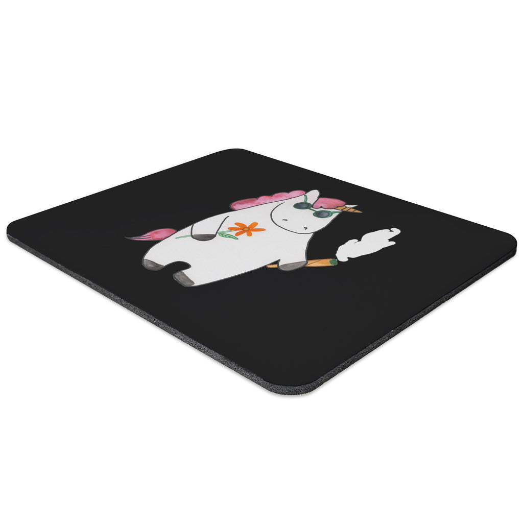 Mauspad Einhorn Woodstock Mousepad, Computer zubehör, Büroausstattung, PC Zubehör, Arbeitszimmer, Mauspad, Einzigartiges Mauspad, Designer Mauspad, Einhorn, Einhörner, Einhorn Deko, Pegasus, Unicorn, Kiffen, Joint, Zigarette, Alkohol, Party, Spaß. lustig, witzig, Woodstock