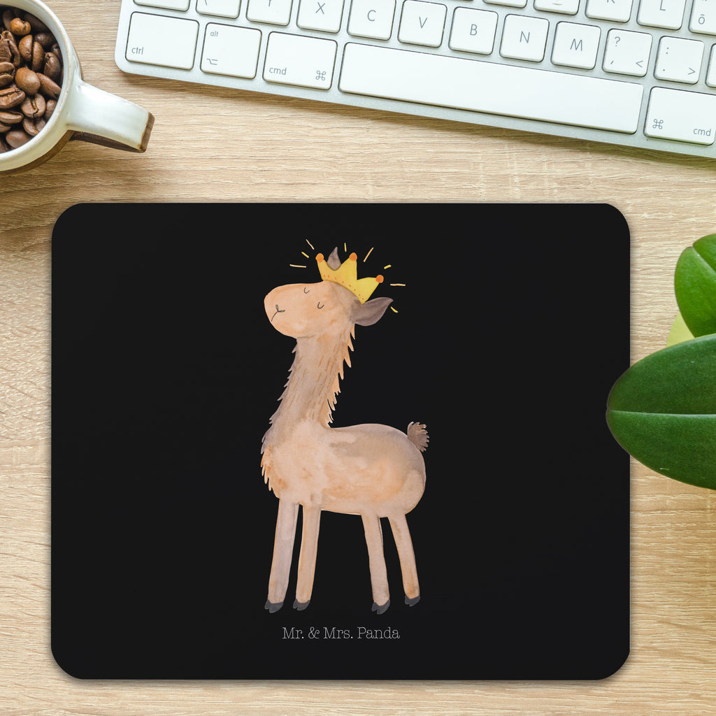 Mauspad Lama König Mousepad, Computer zubehör, Büroausstattung, PC Zubehör, Arbeitszimmer, Mauspad, Einzigartiges Mauspad, Designer Mauspad, Lama, Alpaka, Lamas, König, Königin, Freundin, Mama, Papa, Büro Kollege, Kollegin, Chef, Vorgesetzter, Abi, Abitur
