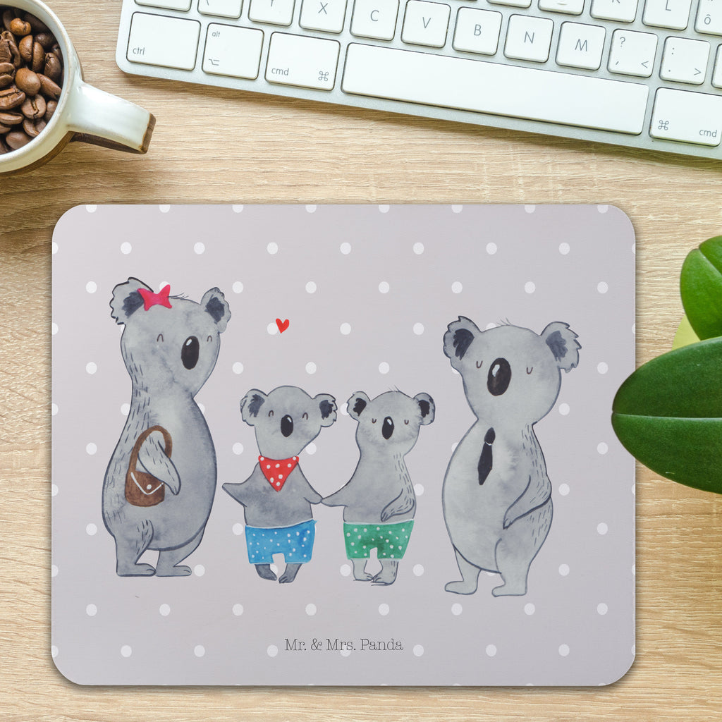 Mauspad Koala Familie zwei Mousepad, Computer zubehör, Büroausstattung, PC Zubehör, Arbeitszimmer, Mauspad, Einzigartiges Mauspad, Designer Mauspad, Familie, Vatertag, Muttertag, Bruder, Schwester, Mama, Papa, Oma, Opa, Koala, Koalabär, beste Familie, Familienzeit, Familienleben, Koalafamilie, Lieblingsfamilie