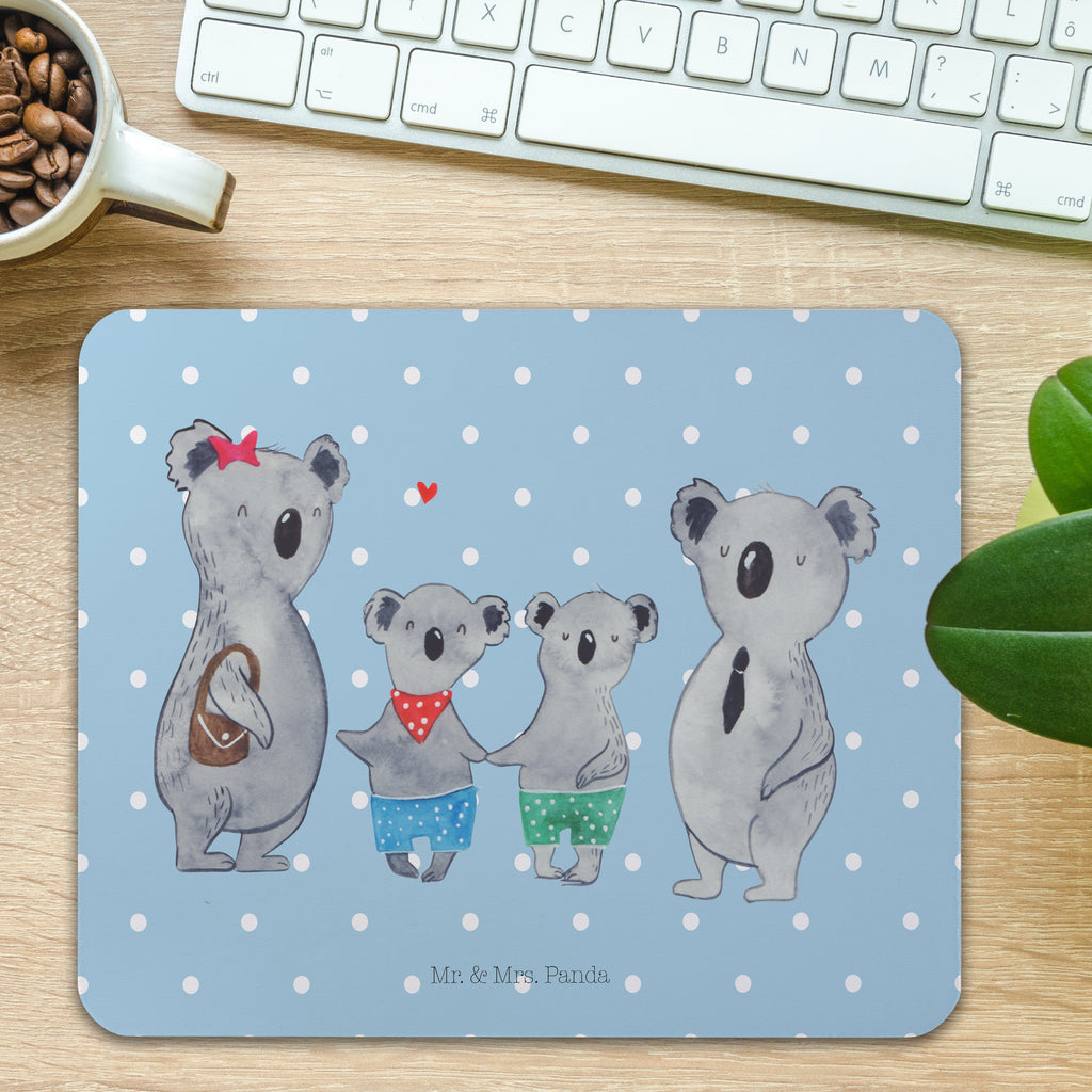 Mauspad Koala Familie zwei Mousepad, Computer zubehör, Büroausstattung, PC Zubehör, Arbeitszimmer, Mauspad, Einzigartiges Mauspad, Designer Mauspad, Familie, Vatertag, Muttertag, Bruder, Schwester, Mama, Papa, Oma, Opa, Koala, Koalabär, beste Familie, Familienzeit, Familienleben, Koalafamilie, Lieblingsfamilie