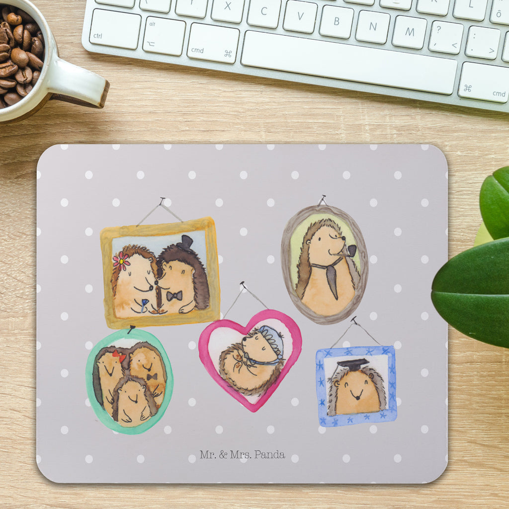 Mauspad Igel Familie Mousepad, Computer zubehör, Büroausstattung, PC Zubehör, Arbeitszimmer, Mauspad, Einzigartiges Mauspad, Designer Mauspad, Familie, Vatertag, Muttertag, Bruder, Schwester, Mama, Papa, Oma, Opa, Liebe, Igel, Bilder, Zusammenhalt, Glück