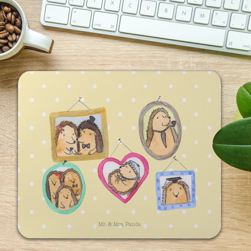 Mauspad Igel Familie Mousepad, Computer zubehör, Büroausstattung, PC Zubehör, Arbeitszimmer, Mauspad, Einzigartiges Mauspad, Designer Mauspad, Familie, Vatertag, Muttertag, Bruder, Schwester, Mama, Papa, Oma, Opa, Liebe, Igel, Bilder, Zusammenhalt, Glück