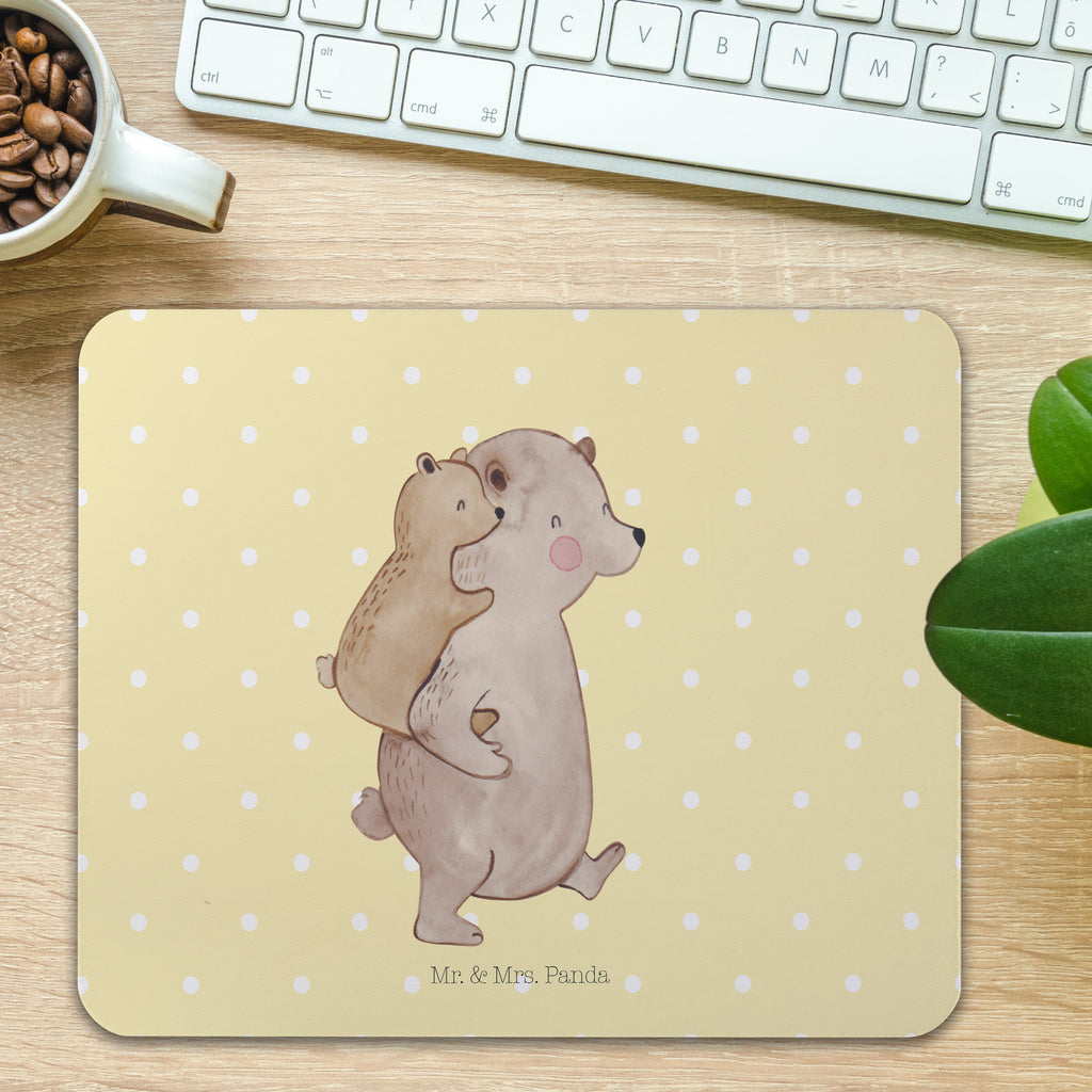 Mauspad Papa Bär Mousepad, Computer zubehör, Büroausstattung, PC Zubehör, Arbeitszimmer, Mauspad, Einzigartiges Mauspad, Designer Mauspad, Familie, Vatertag, Muttertag, Bruder, Schwester, Mama, Papa, Oma, Opa, Geschenk, Vater, Papi, Vati, Onkel, Geburtstag