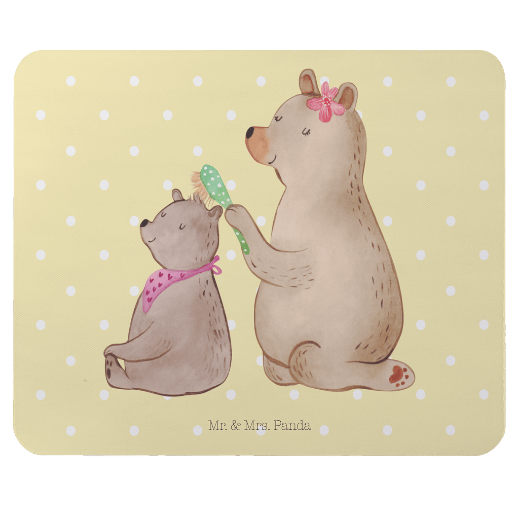 Mauspad Bär mit Kind Mousepad, Computer zubehör, Büroausstattung, PC Zubehör, Arbeitszimmer, Mauspad, Einzigartiges Mauspad, Designer Mauspad, Familie, Vatertag, Muttertag, Bruder, Schwester, Mama, Papa, Oma, Opa, Geschenk, Mutti, Mutter