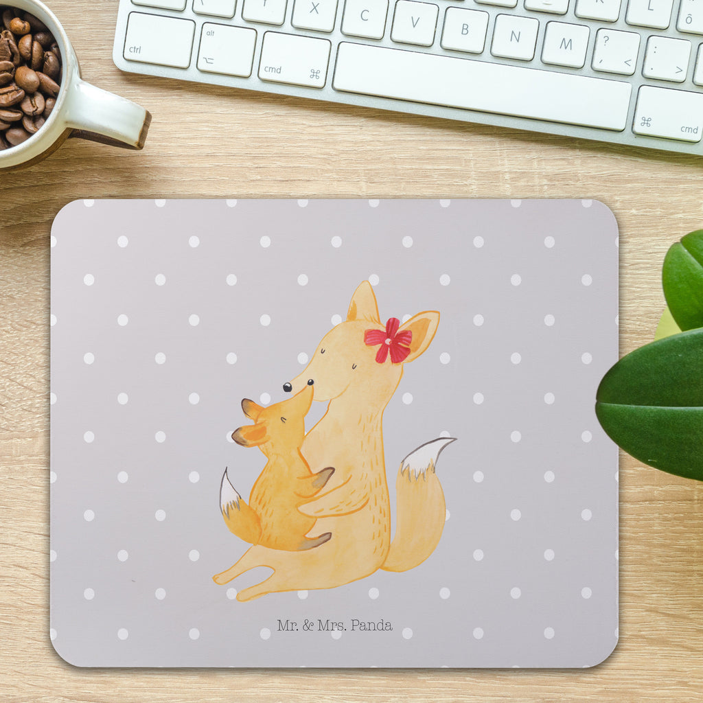 Mauspad Fuchs Mama & Kind Mousepad, Computer zubehör, Büroausstattung, PC Zubehör, Arbeitszimmer, Mauspad, Einzigartiges Mauspad, Designer Mauspad, Familie, Vatertag, Muttertag, Bruder, Schwester, Mama, Papa, Oma, Opa, Mutter, Tochter, Lieblingstochter, Beste Tochter, Geschenk