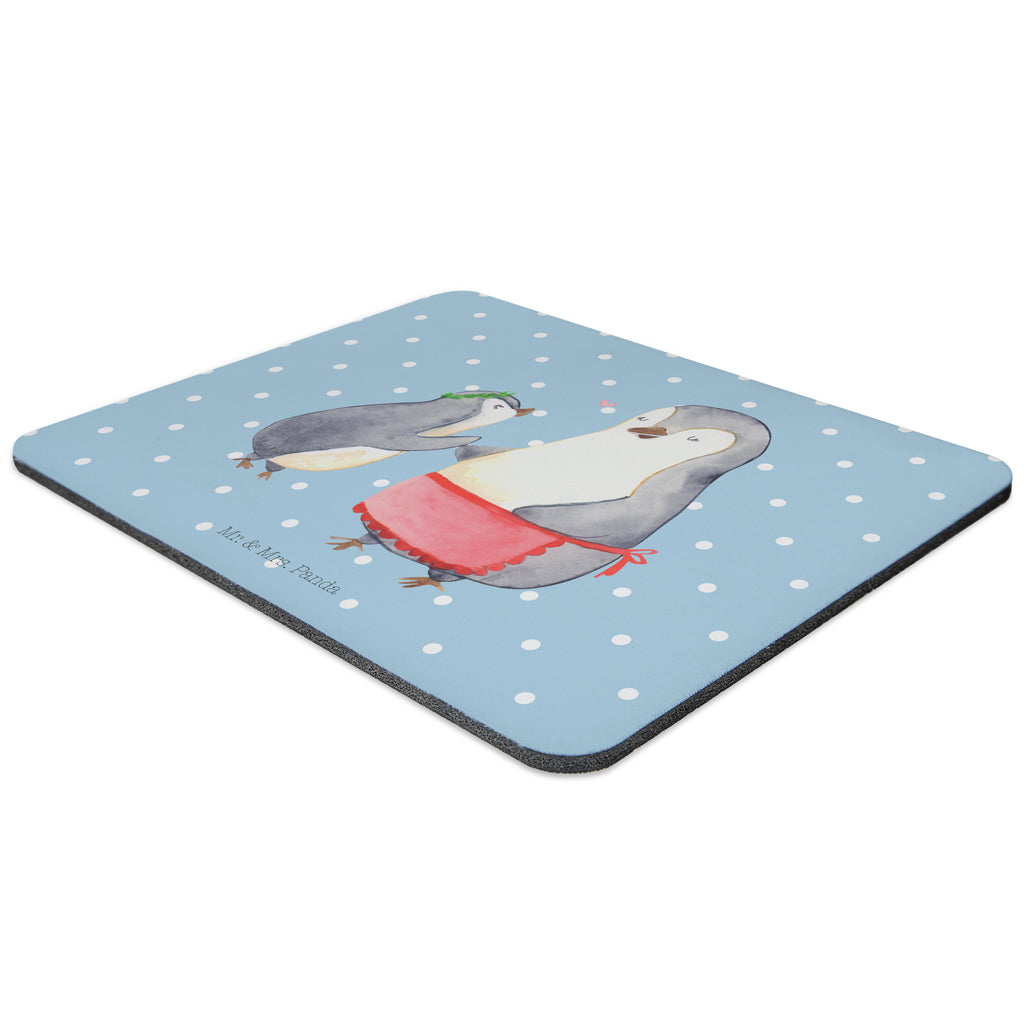 Mauspad Pinguin mit Kind Mousepad, Computer zubehör, Büroausstattung, PC Zubehör, Arbeitszimmer, Mauspad, Einzigartiges Mauspad, Designer Mauspad, Familie, Vatertag, Muttertag, Bruder, Schwester, Mama, Papa, Oma, Opa, Geschenk, Mami, Mutti, Mutter, Geburststag