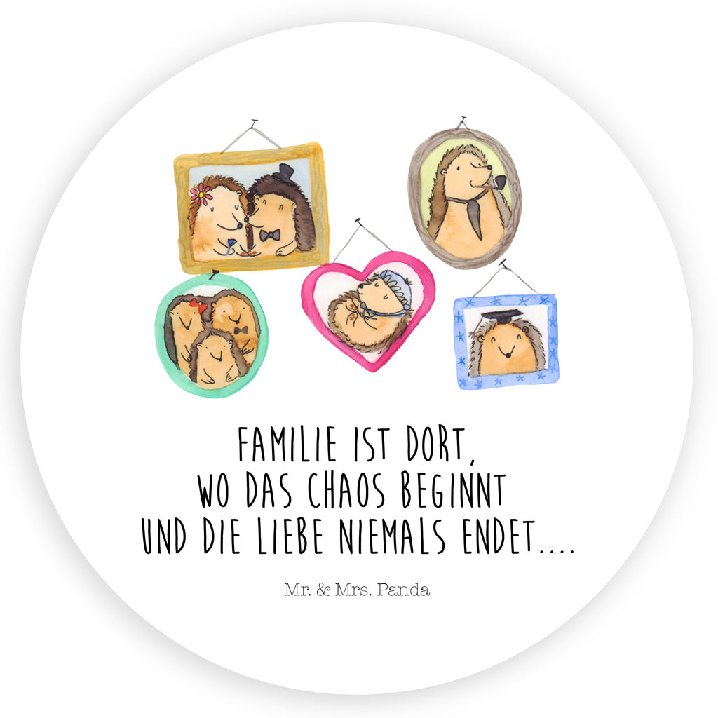 120mm Rund Aufkleber Igel Familie Sticker, Aufkleber, Etikett, Kinder, rund, Familie, Vatertag, Muttertag, Bruder, Schwester, Mama, Papa, Oma, Opa, Liebe, Igel, Bilder, Zusammenhalt, Glück