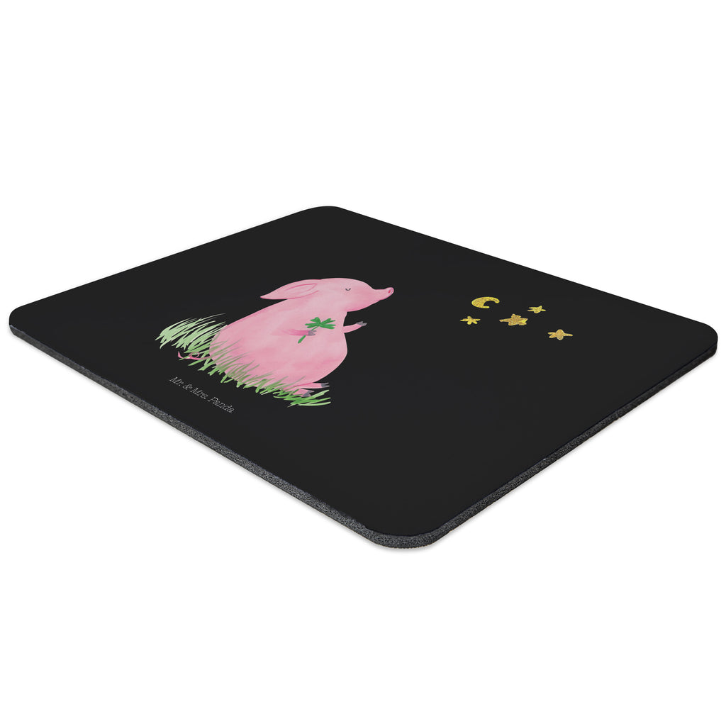 Mauspad Glücksschwein Mousepad, Computer zubehör, Büroausstattung, PC Zubehör, Arbeitszimmer, Mauspad, Einzigartiges Mauspad, Designer Mauspad, Tiermotive, Gute Laune, lustige Sprüche, Tiere, Glücksschwein. Glück, Schwein, Schweinchen, Sterne, Sernchen, Ziele, Träume, Motivation, Glücksbringer