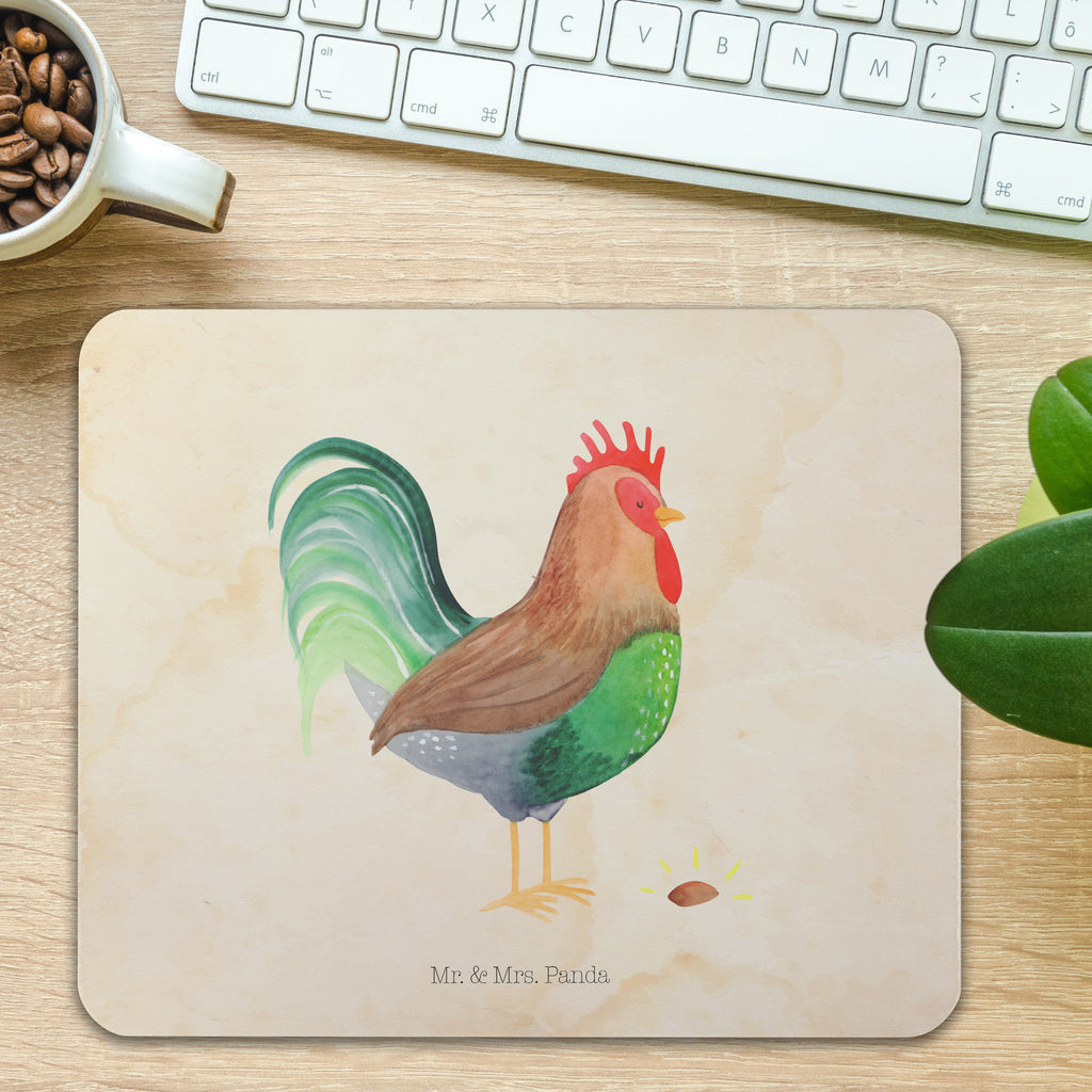 Mauspad Hahn mit Korn Mousepad, Computer zubehör, Büroausstattung, PC Zubehör, Arbeitszimmer, Mauspad, Einzigartiges Mauspad, Designer Mauspad, Bauernhof, Hoftiere, Landwirt, Landwirtin, Hahn, Korn, Henne, Eier, Natur