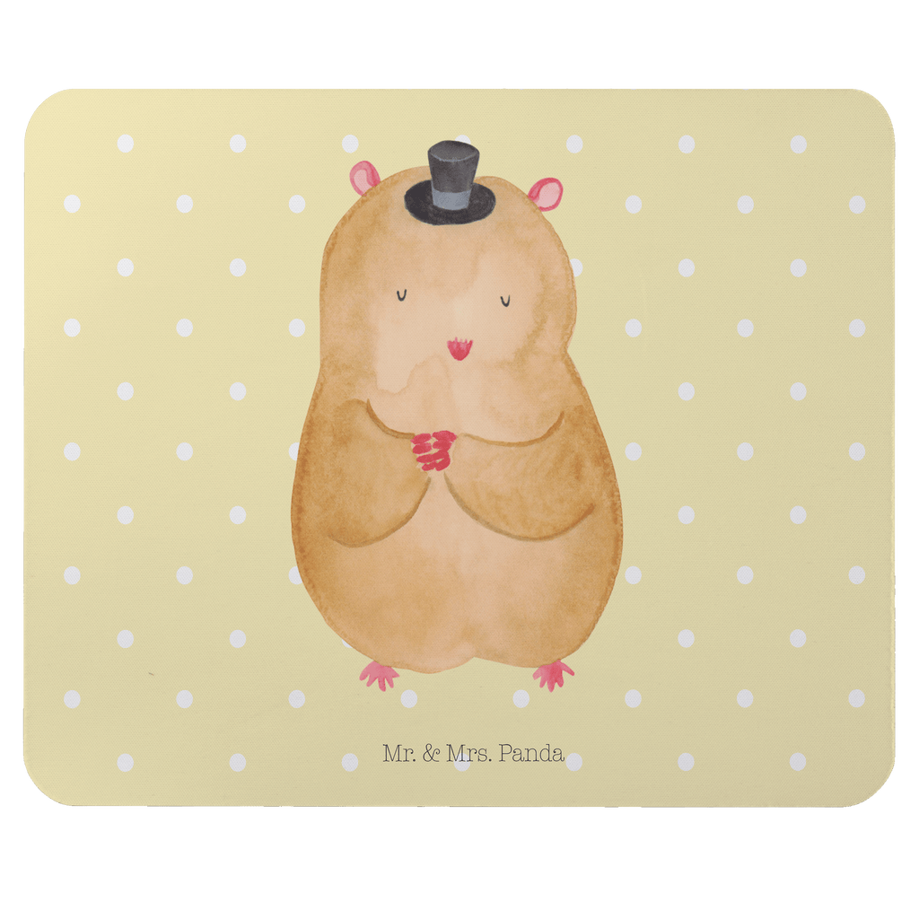Mauspad Hamster mit Hut Mousepad, Computer zubehör, Büroausstattung, PC Zubehör, Arbeitszimmer, Mauspad, Einzigartiges Mauspad, Designer Mauspad, Tiermotive, Gute Laune, lustige Sprüche, Tiere, Hamster, Hut, Magier, Zylinder, Zwerghamster, Zauberer, Houdini