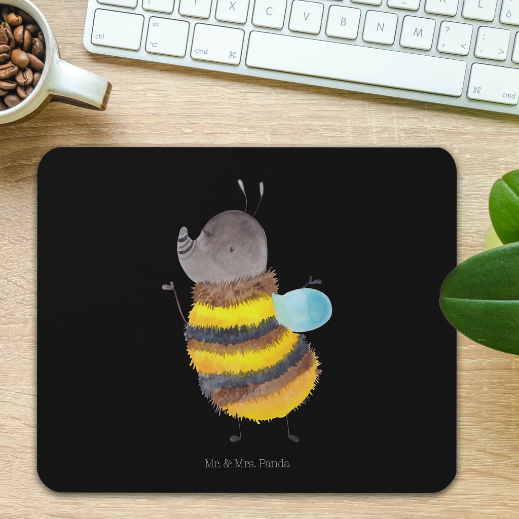 Mauspad Hummel flauschig Mousepad, Computer zubehör, Büroausstattung, PC Zubehör, Arbeitszimmer, Mauspad, Einzigartiges Mauspad, Designer Mauspad, Tiermotive, Gute Laune, lustige Sprüche, Tiere, Hummel, Flauschig, Biene, Blume, Natur