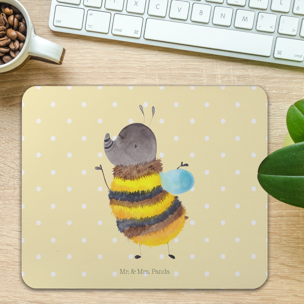 Mauspad Hummel flauschig Mousepad, Computer zubehör, Büroausstattung, PC Zubehör, Arbeitszimmer, Mauspad, Einzigartiges Mauspad, Designer Mauspad, Tiermotive, Gute Laune, lustige Sprüche, Tiere, Hummel, Flauschig, Biene, Blume, Natur