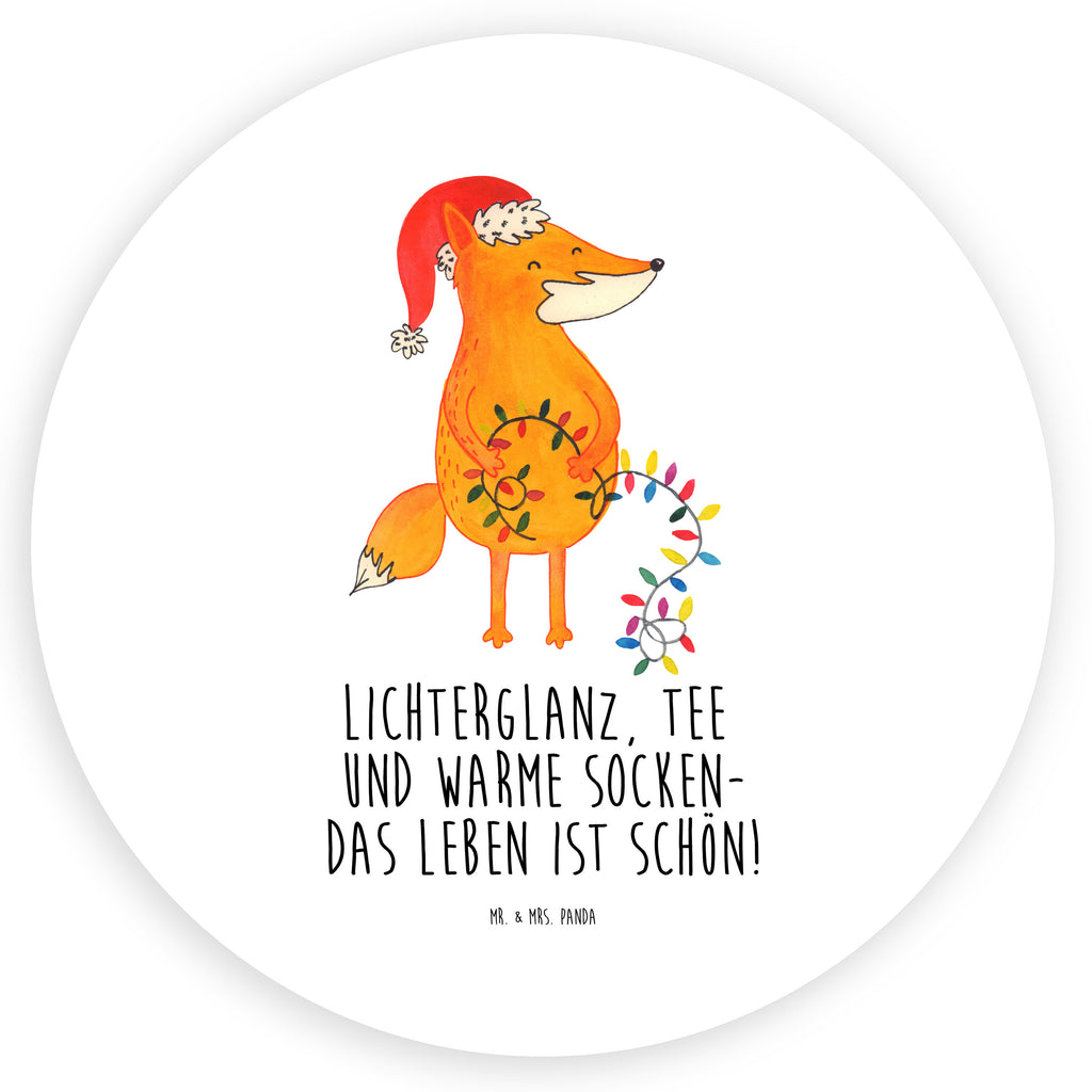 80mm Rund Aufkleber Fuchs Weihnachten Sticker, Aufkleber, Etikett, Kinder, rund, Winter, Weihnachten, Weihnachtsdeko, Nikolaus, Advent, Heiligabend, Wintermotiv, Fuchs, Füchse, Spruch schön, Geschenk Weihnachten, Weihnachtsmann, Weihnachtszeit