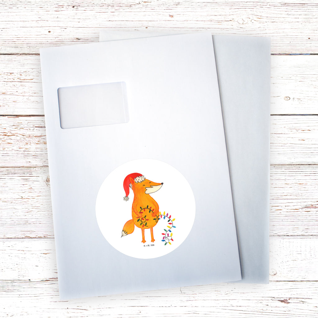 80mm Rund Aufkleber Fuchs Weihnachten Sticker, Aufkleber, Etikett, Kinder, rund, Winter, Weihnachten, Weihnachtsdeko, Nikolaus, Advent, Heiligabend, Wintermotiv, Fuchs, Füchse, Spruch schön, Geschenk Weihnachten, Weihnachtsmann, Weihnachtszeit