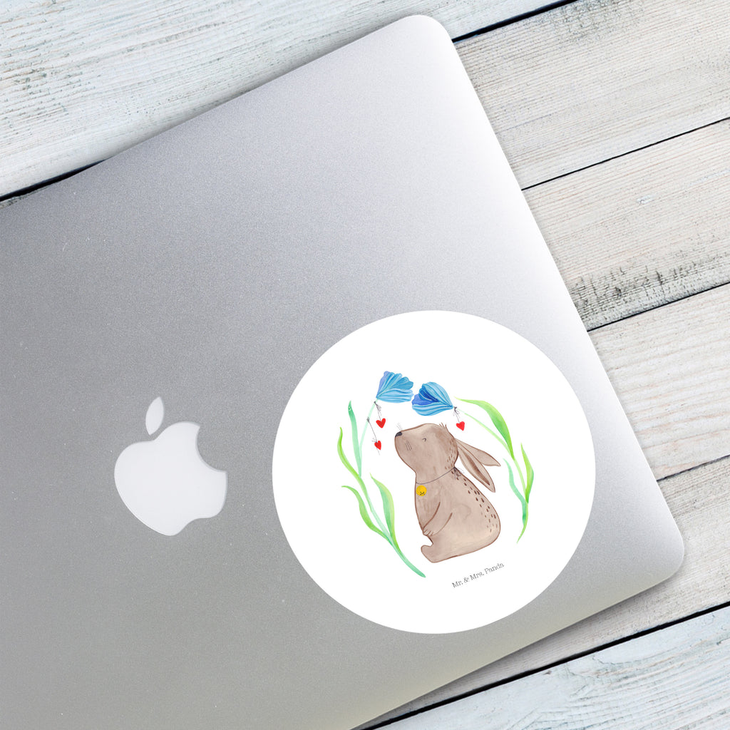 120mm Rund Aufkleber Hase Blume Sticker, Aufkleber, Etikett, Kinder, rund, Ostern, Osterhase, Ostergeschenke, Osternest, Osterdeko, Geschenk zu Ostern, Hase, Kaninchen, Kind, Taufe, Taufgeschenk, Geburt, Schwangerschaft, erstes Kind, Kindergeburtstag, Geburtstag, Hoffnung, Träume