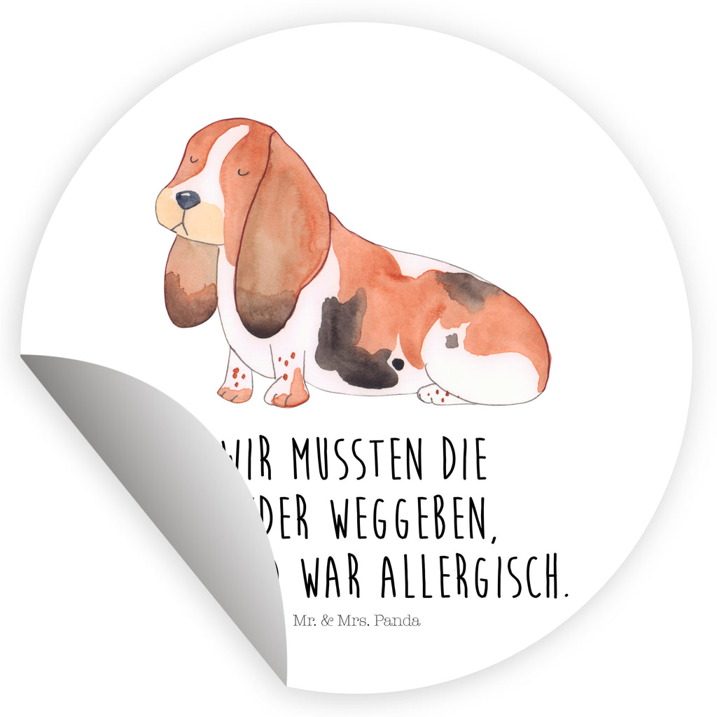 120mm Rund Aufkleber Hund Basset Hound Sticker, Aufkleber, Etikett, Kinder, rund, Hund, Hundemotiv, Haustier, Hunderasse, Tierliebhaber, Hundebesitzer, Sprüche, Basset Hound, Basset, Hundeliebe, kinderlos