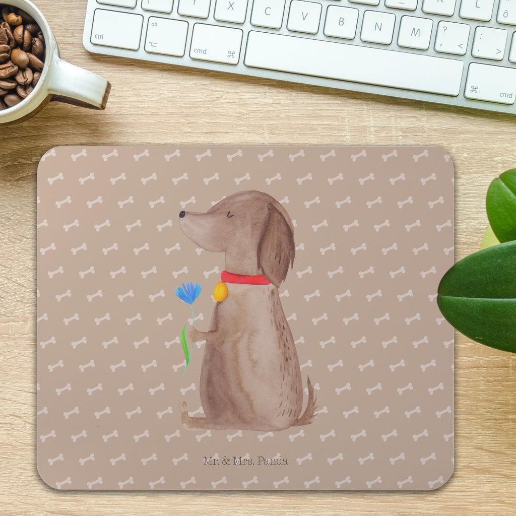 Mauspad Hund Blume Mousepad, Computer zubehör, Büroausstattung, PC Zubehör, Arbeitszimmer, Mauspad, Einzigartiges Mauspad, Designer Mauspad, Hund, Hundemotiv, Haustier, Hunderasse, Tierliebhaber, Hundebesitzer, Sprüche, Hunde, Frauchen, Hundeliebe