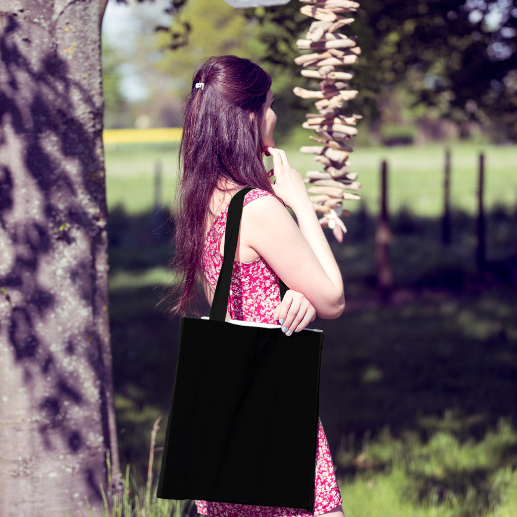 Tragetasche Text Spruch Beuteltasche, Beutel, Einkaufstasche, Jutebeutel, Stoffbeutel   
