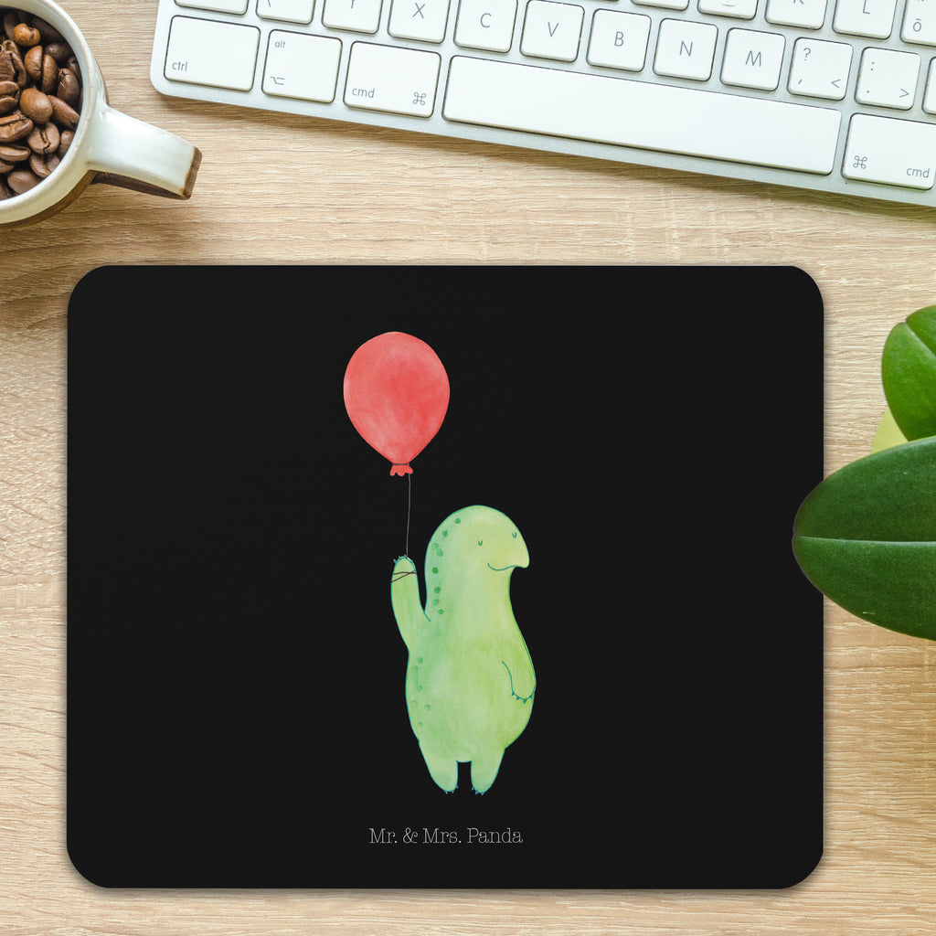 Mauspad Schildkröte Luftballon Mousepad, Computer zubehör, Büroausstattung, PC Zubehör, Arbeitszimmer, Mauspad, Einzigartiges Mauspad, Designer Mauspad, Schildkröte, Schildkröten, Mutausbruch, Motivation, Motivationsspruch