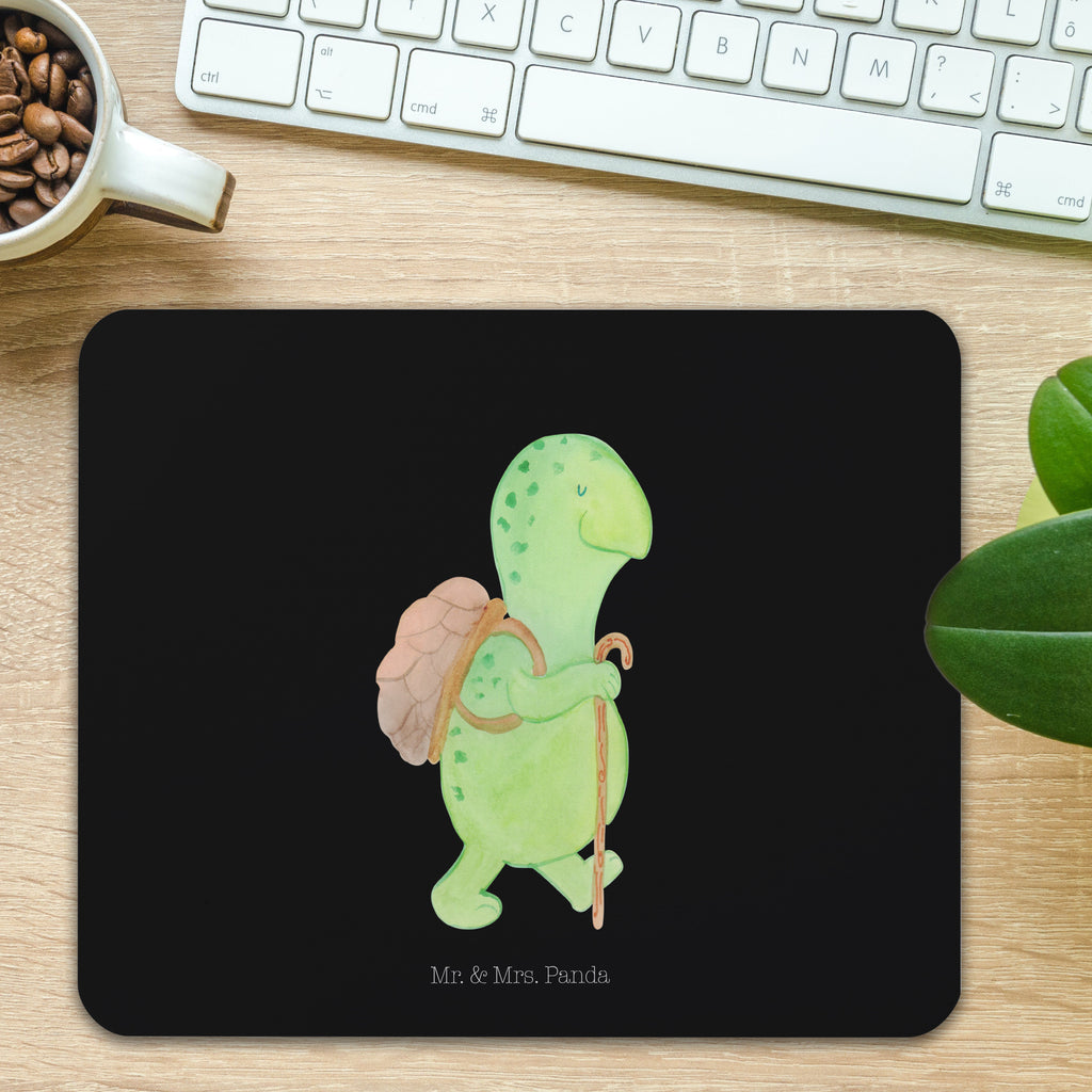 Mauspad Schildkröte Wanderer Mousepad, Computer zubehör, Büroausstattung, PC Zubehör, Arbeitszimmer, Mauspad, Einzigartiges Mauspad, Designer Mauspad, Schildkröte, Schildkröten, Motivation, Motivationsspruch, Motivationssprüche, Neuanfang