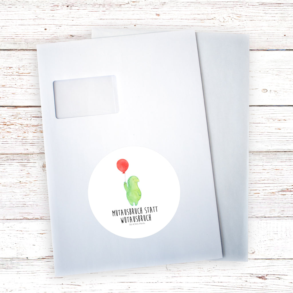 120mm Rund Aufkleber Schildkröte Luftballon Sticker, Aufkleber, Etikett, Kinder, rund, Schildkröte, Schildkröten, Mutausbruch, Motivation, Motivationsspruch