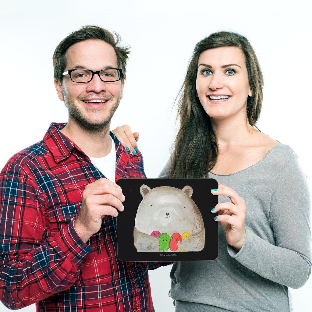 Mauspad Bär Gefühl Mousepad, Computer zubehör, Büroausstattung, PC Zubehör, Arbeitszimmer, Mauspad, Einzigartiges Mauspad, Designer Mauspad, Bär, Teddy, Teddybär, Wahnsinn, Verrückt, Durchgedreht