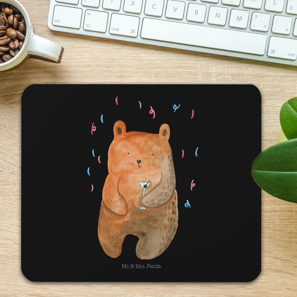 Mauspad Bär Party Mousepad, Computer zubehör, Büroausstattung, PC Zubehör, Arbeitszimmer, Mauspad, Einzigartiges Mauspad, Designer Mauspad, Bär, Teddy, Teddybär, Geburtstag, Geburtstagsgeschenk, Geschenk, Party, Feiern, Abfeiern, Mitbringsel, Gute Laune, Lustig