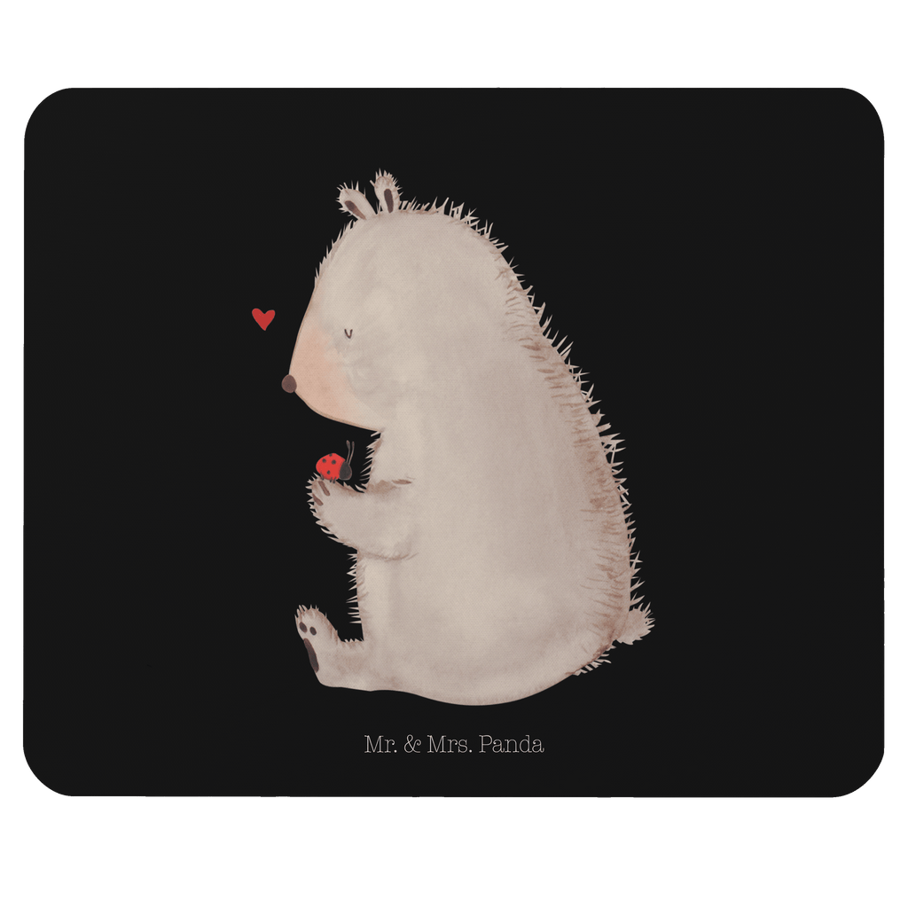 Mauspad Bär mit Marienkäfer Mousepad, Computer zubehör, Büroausstattung, PC Zubehör, Arbeitszimmer, Mauspad, Einzigartiges Mauspad, Designer Mauspad, Bär, Teddy, Teddybär, Marienkäfer, Liebe, Freiheit, Motivation, Das Leben ist schön